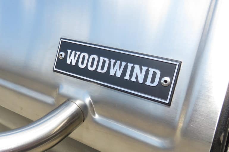 Close up of Camp Chef Woodwind for pellet grill review