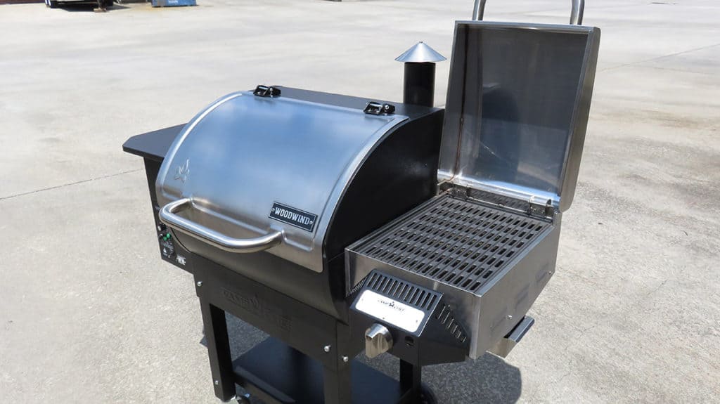 Camp Chef Woodwind pellet grill, ready for our review